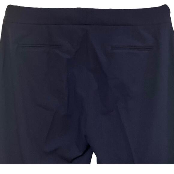 Antonio Melani Womens Navy Mid-Rise Bootcut 31.5" Inseam Dress Career Pants SZ 8 - Picture 5 of 7